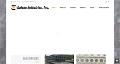Desktop Screenshot of galvan-ize.com